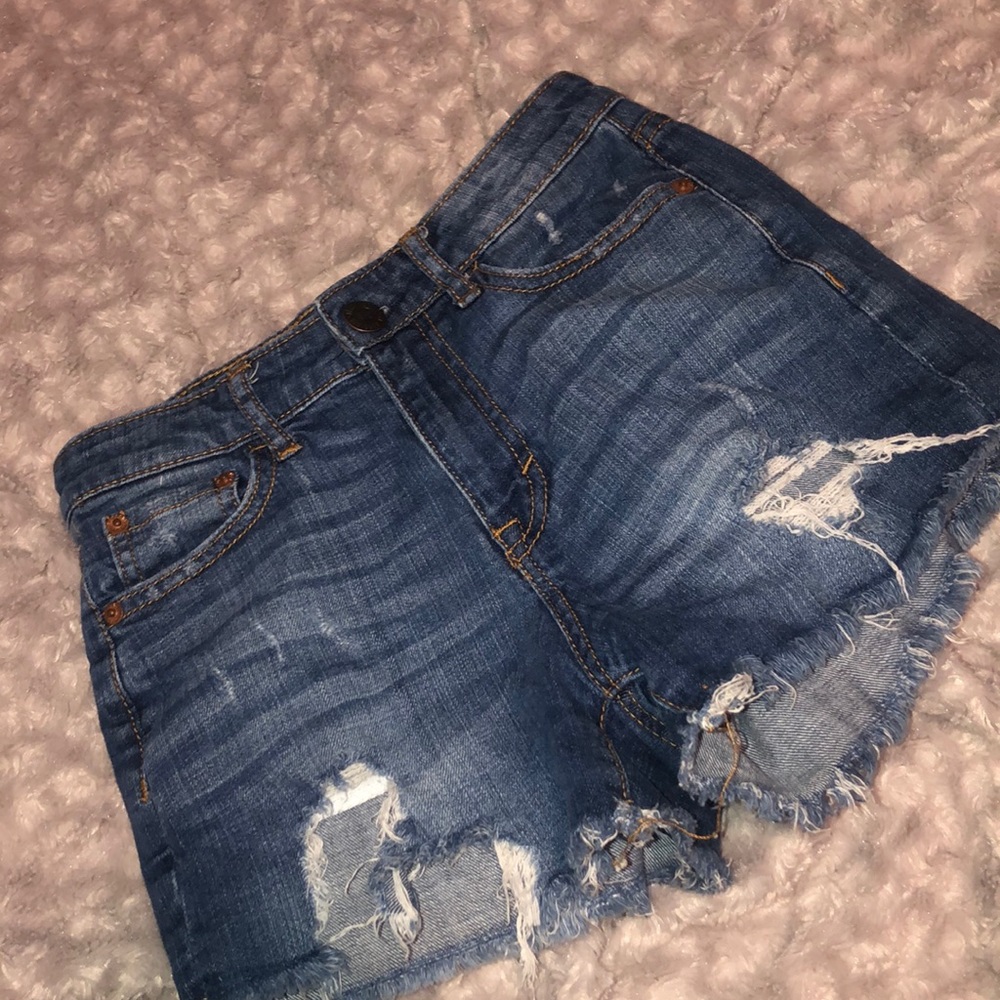 jean shorts